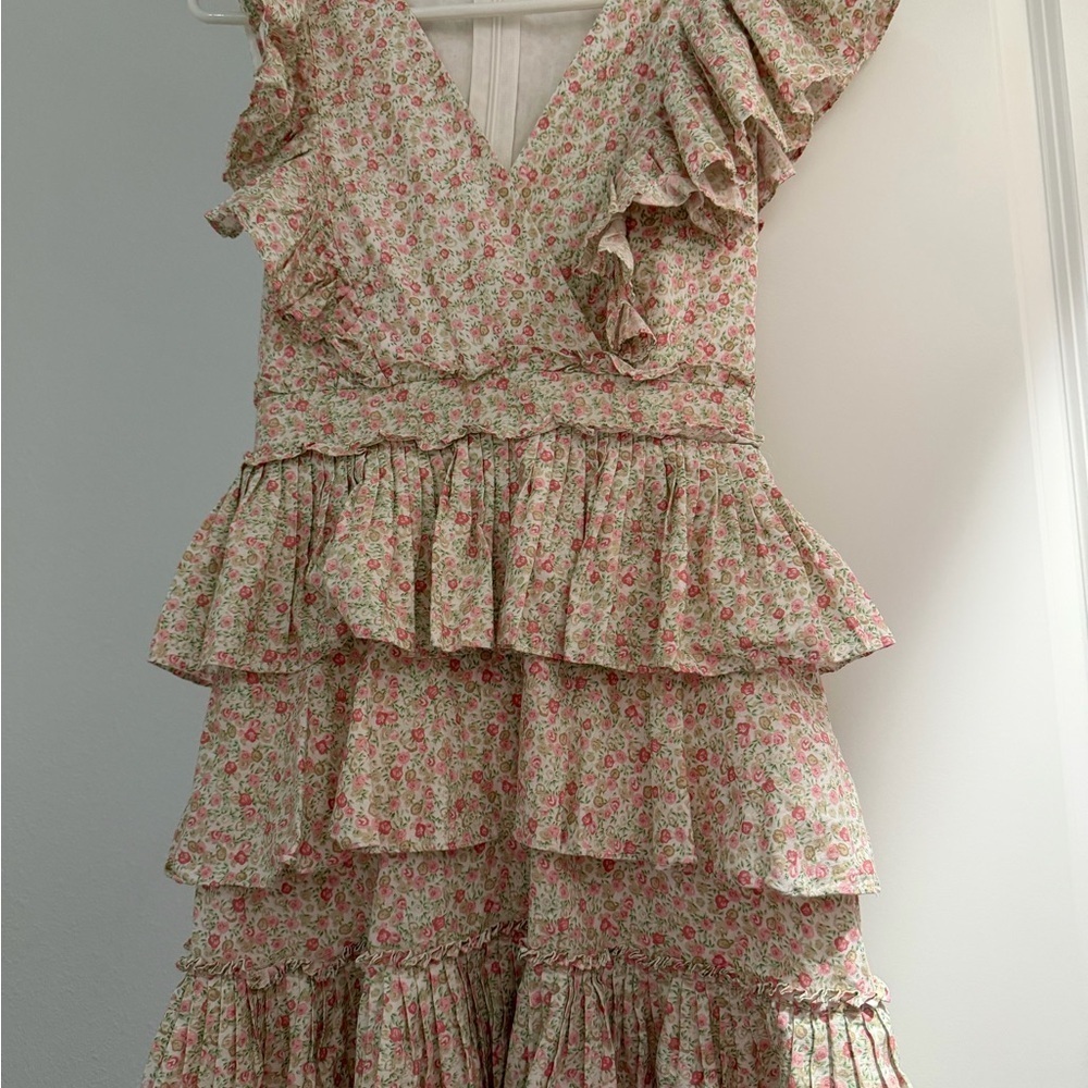 The impeccable pig Floral Ruffle Tiered Dress - Picture 6 of 6